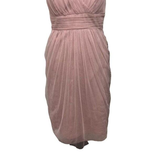 NWT Jenny Yoo Adelle Tulle Formal Dress in Whipped Apricot Size 6 - Picture 2 of 11